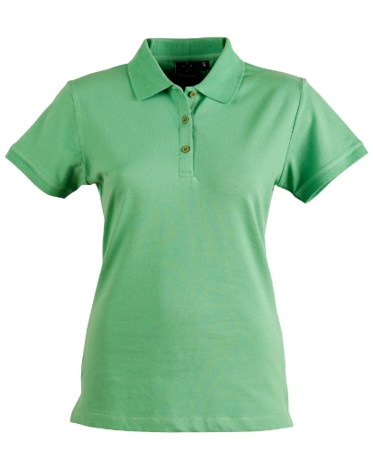 Picture of Winning Spirit, Ladies Cotton Stretch Polo